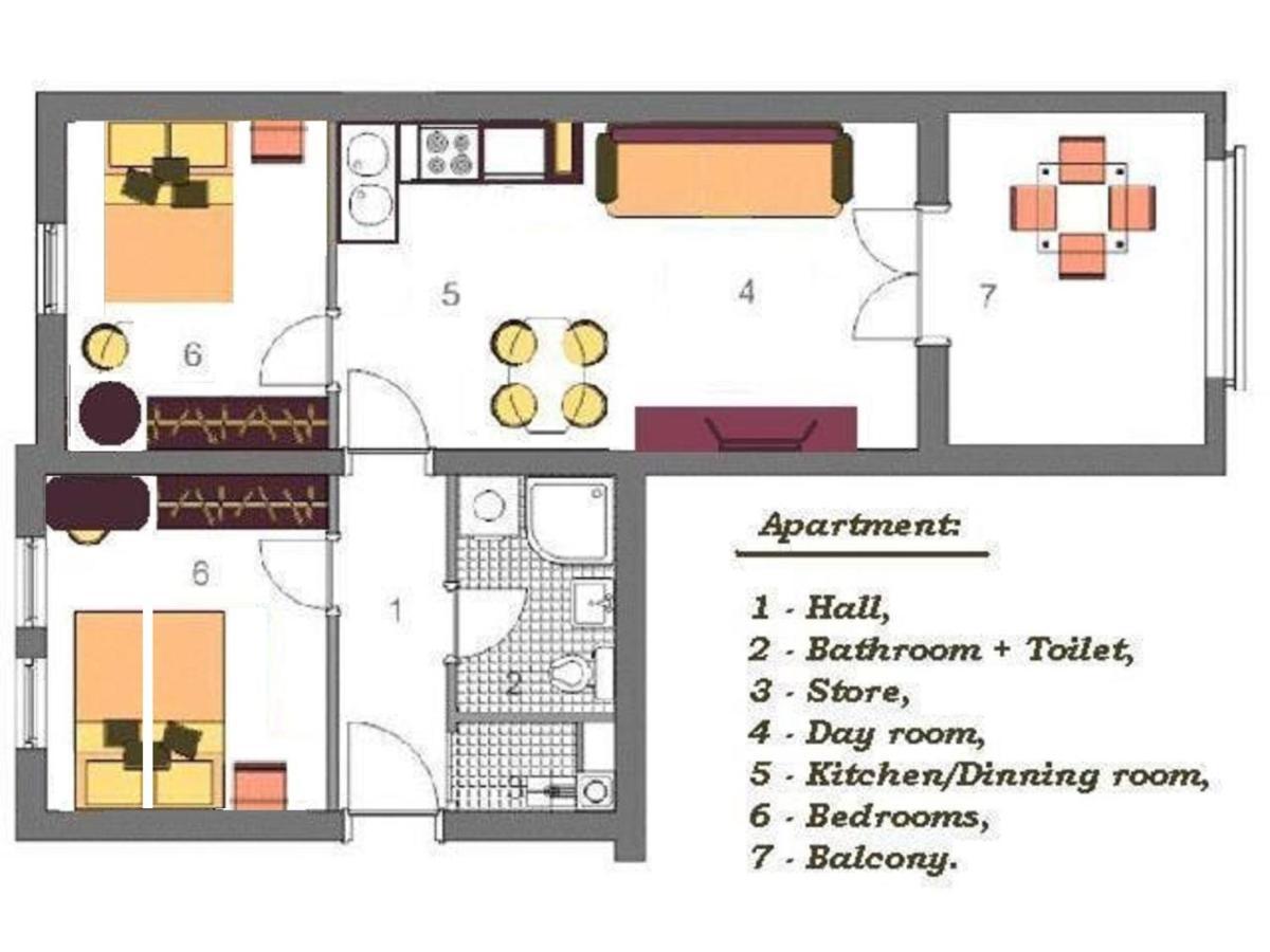 Apartment Ljudmila โวดีเซ ภายนอก รูปภาพ
